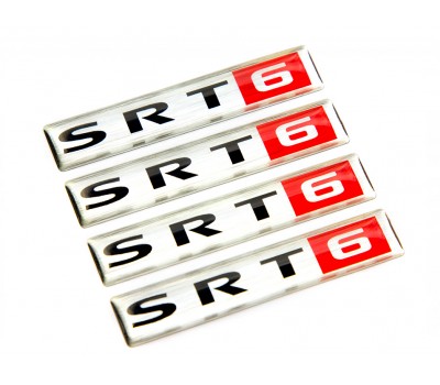 SRT 6 domed emblems