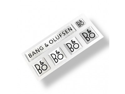 Bang and Olufsen stickers set
