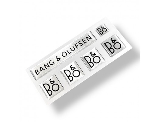 Bang and Olufsen stickers set