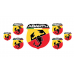 Abarth domed emblems