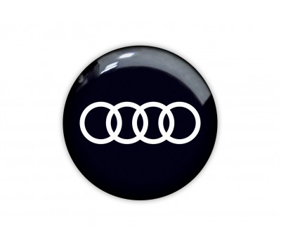 Audi round black