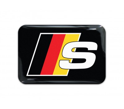 Audi S line German Flag