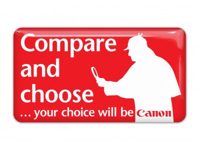 Compare and Choose Canon