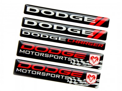 Dodge wide domed emblems