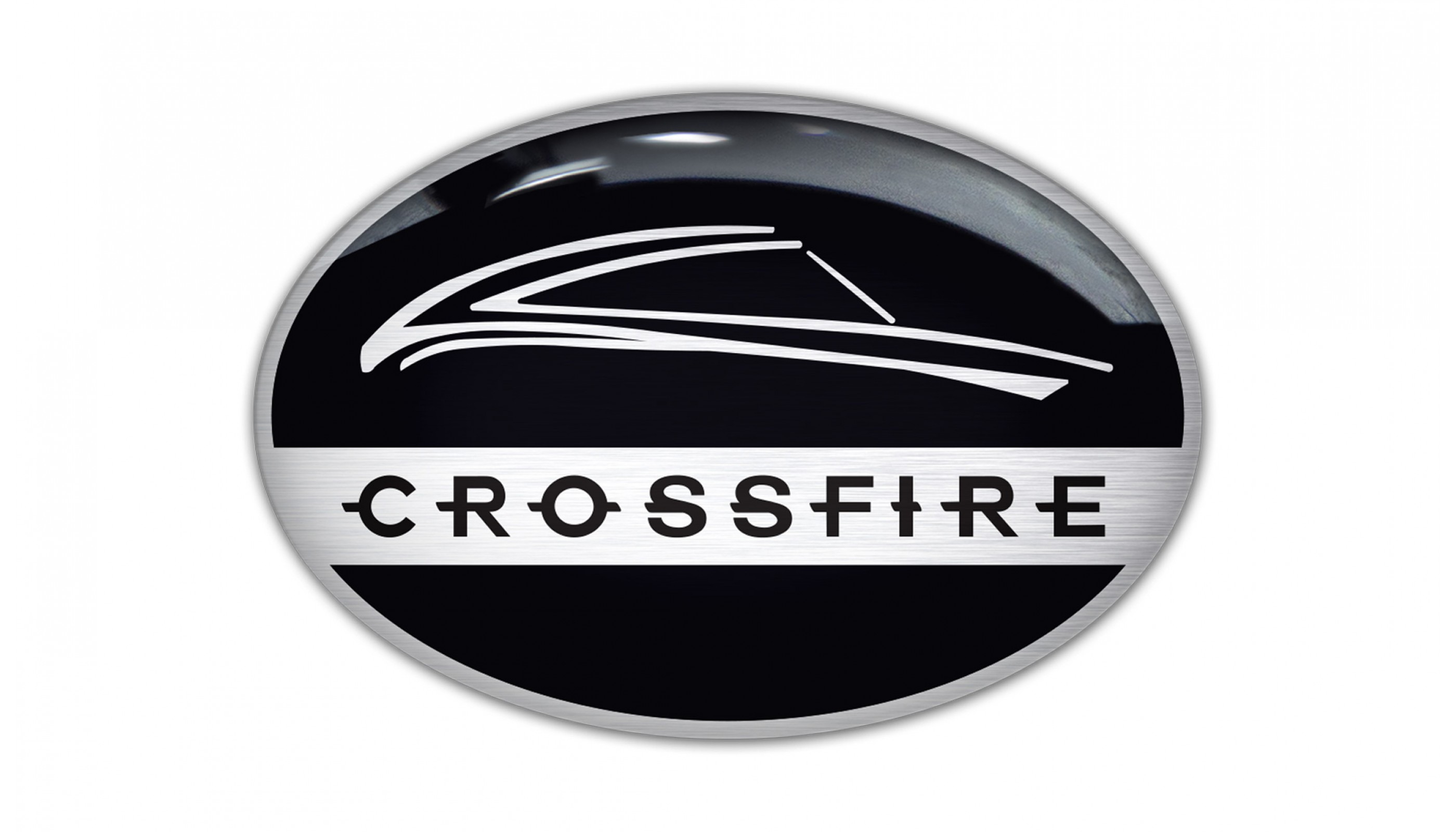 Crossfire steering wheel/rear/back emblems Crossfire steering wheel/rear/back emblems