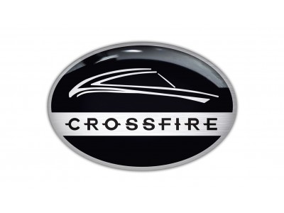 Crossfire steering wheel/rear/back emblems