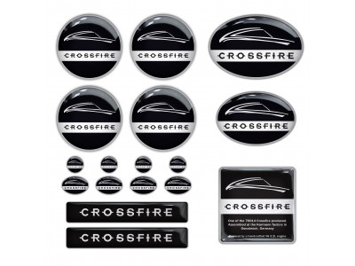 SRT6 Chrysler Crossfire Emblems