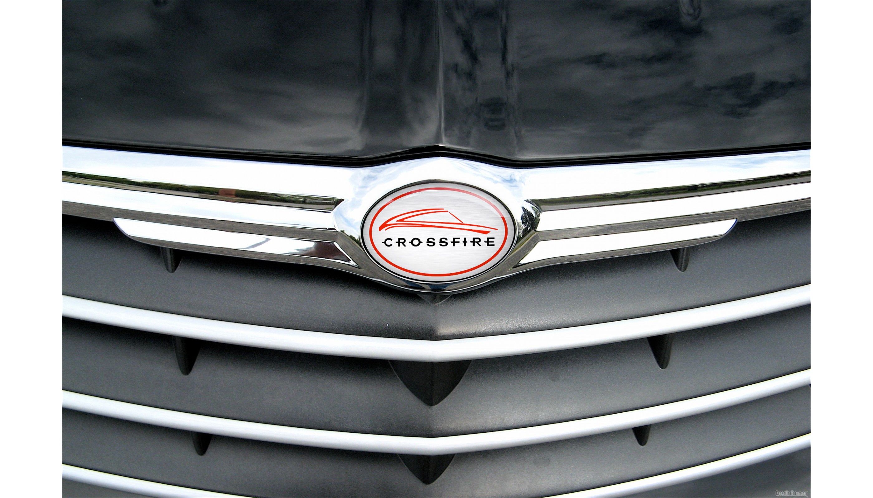 ***Chrysler 300C SRT-Chrysler Crossfire gel domed front/rear badge* 