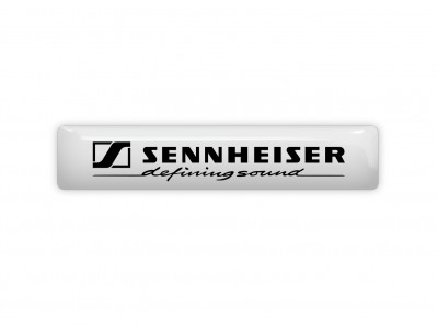 SENNHEISER white wide