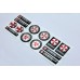 Umbrella Corporation domed emblems