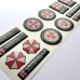 Umbrella Corporation domed emblems