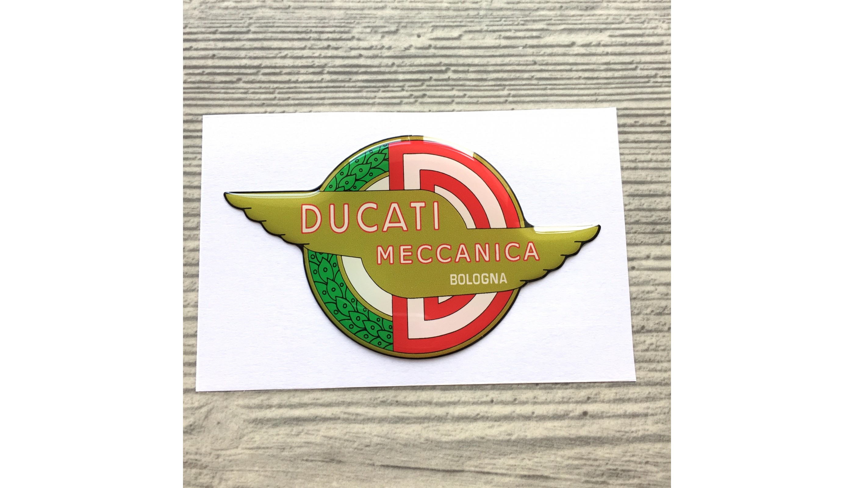 Details about   #G234 8" to 22" Ducati Meccanica Racing Decal Sticker Fully Laminated Vinyl 