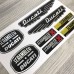 Ducati Scrambler 3d domed big sticker emblem set