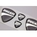 Ducati black emblems