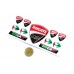 Ducati domed emblem set