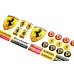 Ferrari domed emblems big set