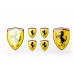 Ferrari domed shield emblems