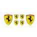 Ferrari domed shield emblems