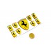 Ferrari domed emblems