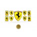 Ferrari domed emblems