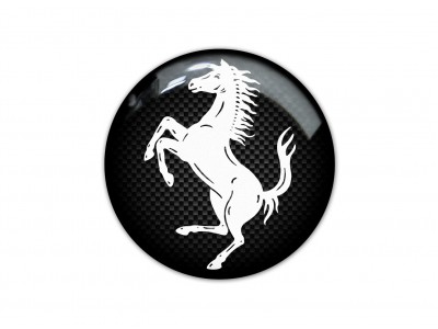 Ferrari Round Black Carbon