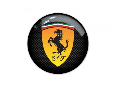 Ferrari Round Black Carbon