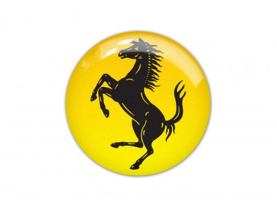 Ferrari Round Yellow