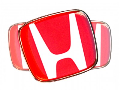 Honda Red emblems