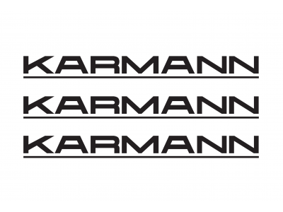 Karmann rear decals