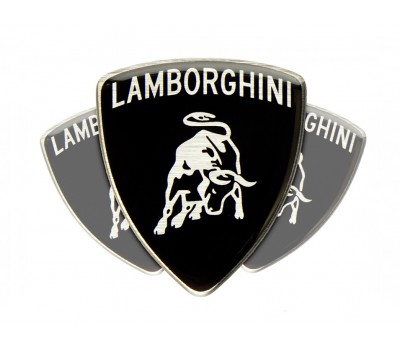 Lamborghini Black domed emblems Lamborghini Black domed emblems
