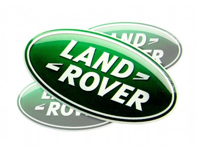 Land Rover domed emblems