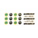 Lotus domed key emblems