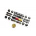 Mercedes domed black set 