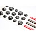 Mercedes domed key fob emblems