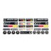 Mercedes domed emblems full