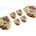 Porsche domed emblem set