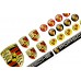 Porsche domed emblems big set