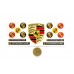 Porsche domed mix set