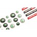 Škoda domed key fob emblems