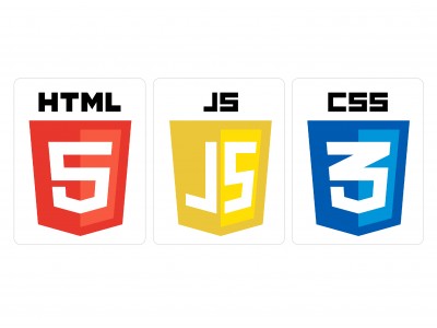 HTML JS CSS vinyl sticker