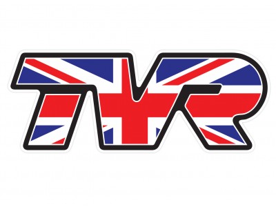TVR UK Flag vinyl sticker