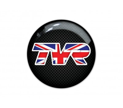 TVR carbone domed sticker 5