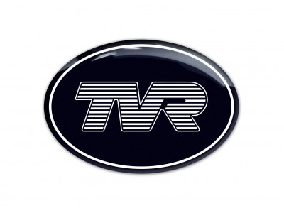 TVR Black oval emblem