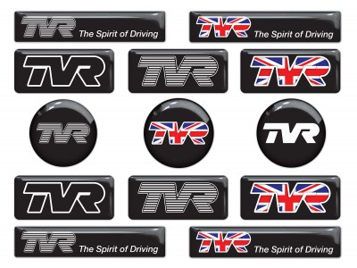 TVR Domed Emblems set