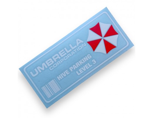 Umbrella Corporation Hive Parking vinyl sticker decal 