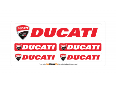 Ducati vinyl stickers