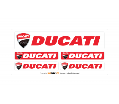 Ducati vinyl stickers