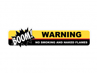 No Smoking and Naked Flames
