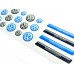 Volkswagen domed key fob emblems