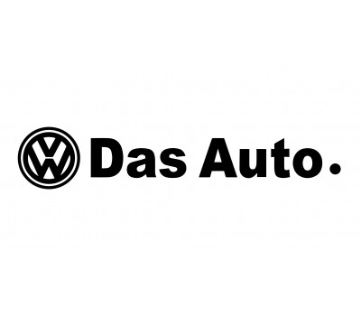 Volkswagen Das Auto decal
